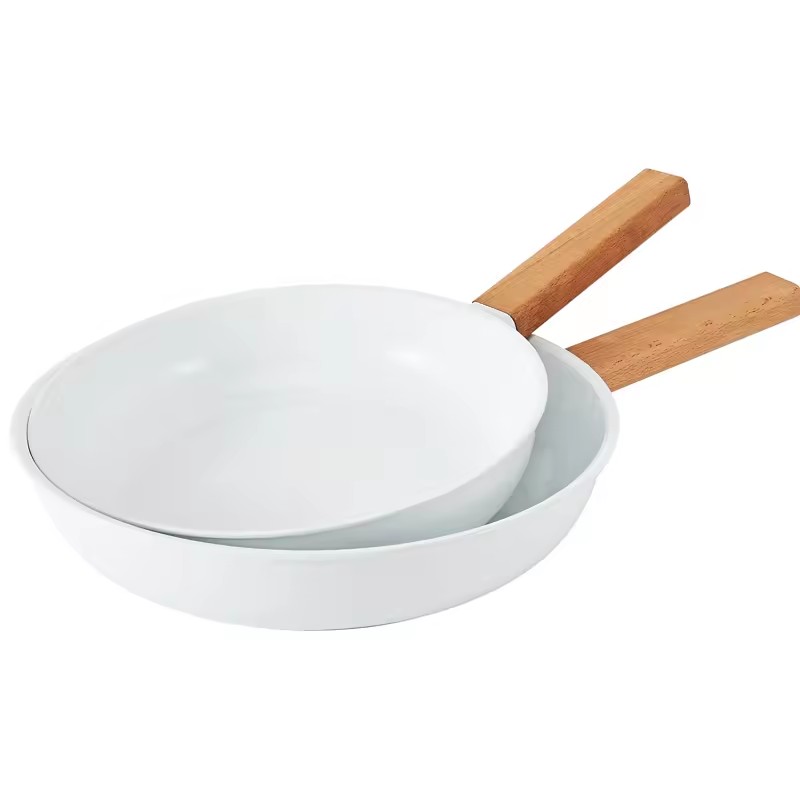 Cocina Cocina Utensilios de cocina Sartenes blancas antiadherentes